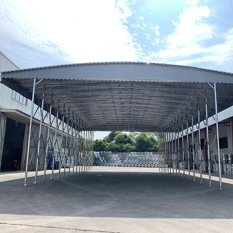 定日县电动/移动推拉棚