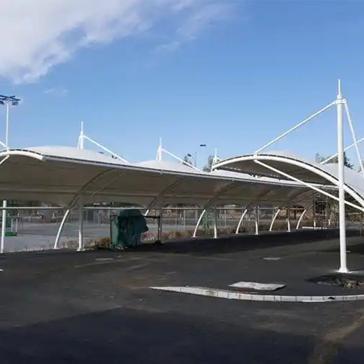 定日县膜结构电动车棚