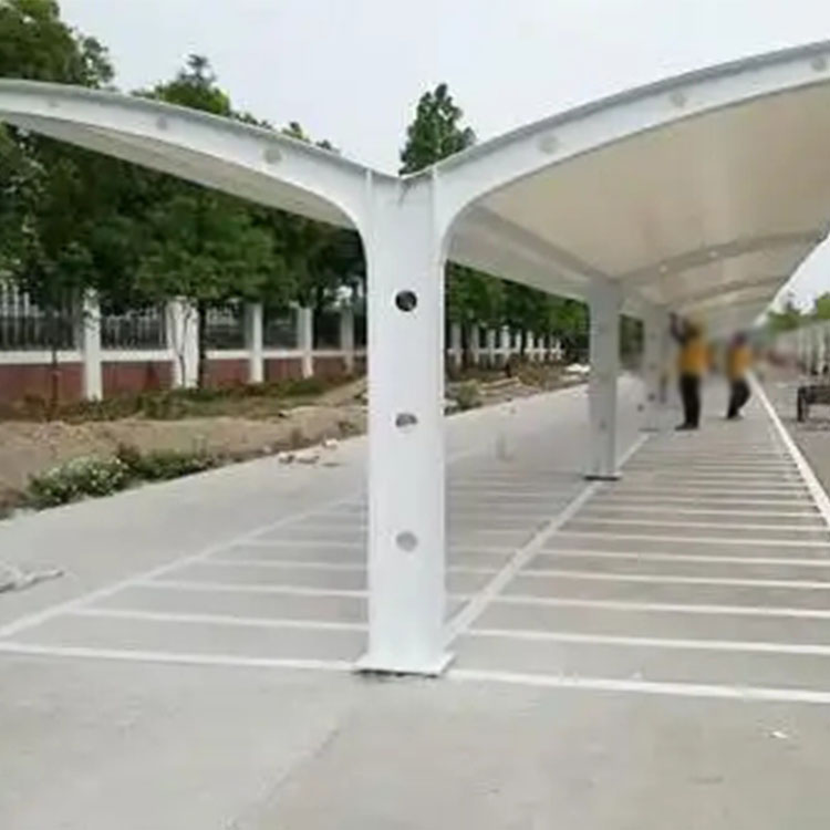 定日县膜结构电动车棚