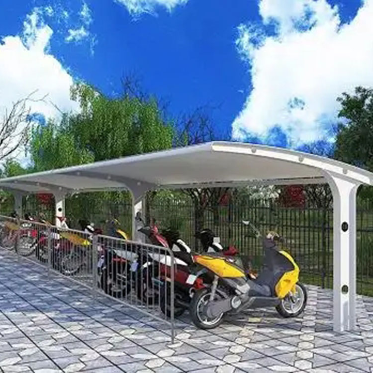 定日县膜结构电动车棚