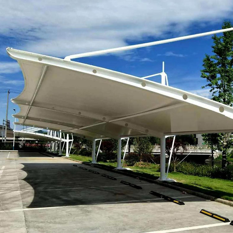 定日县膜结构汽车棚