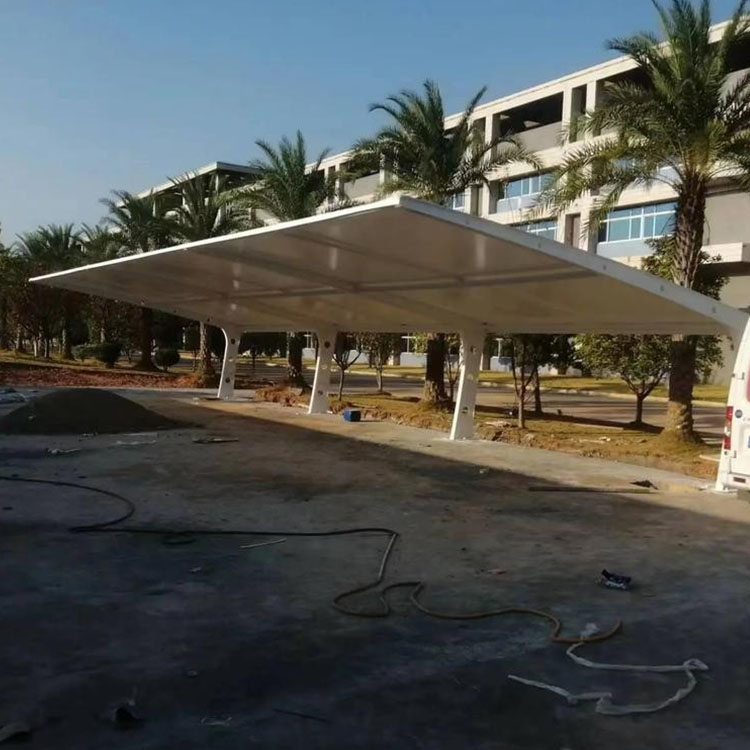 定日县膜结构汽车棚